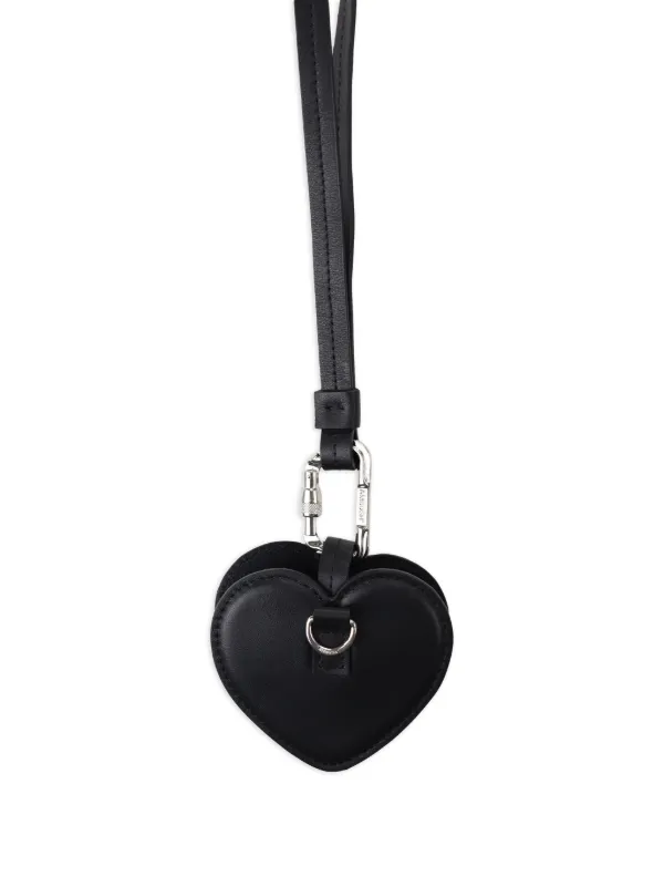 AMBUSH ハート AirPods レザーケース | ブラック | FARFETCH JP