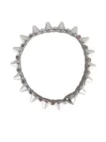 AMBUSH Pearl Spike bracelet - Silver