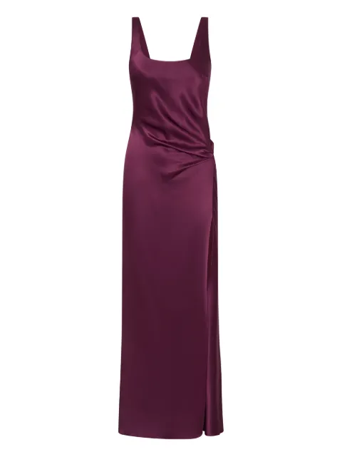 Anna Quan Etta side-split draped dress