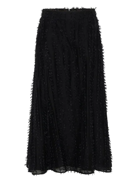 Anna Quan Clara fringed maxi skirt
