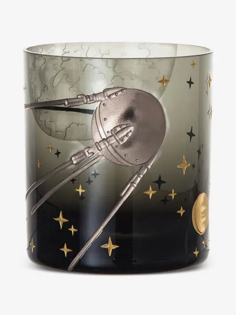 Artel Space Race Apollo 11-motif glass