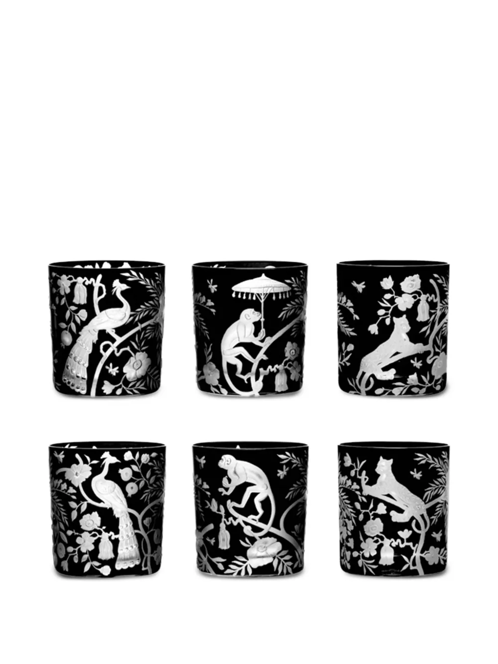 Artel etched-animal tumbler | Black | Image 1