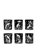 Artel etched-animal tumbler - Black
