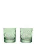 Artel Flights of Fantasy snail mushroom glass - Green