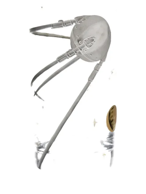 Artel verre Space Race Sputnik