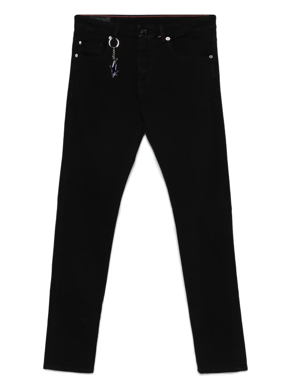 key-chain detail trousers
