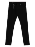 Paul & Shark key-chain detail trousers - Black