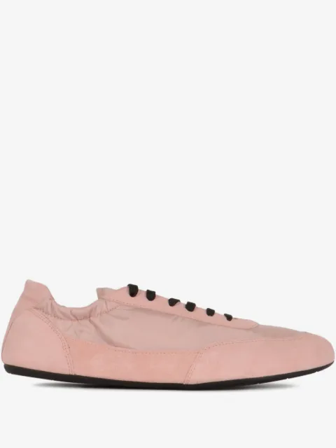 Prada Collapse Re-nylon and suede sneakers