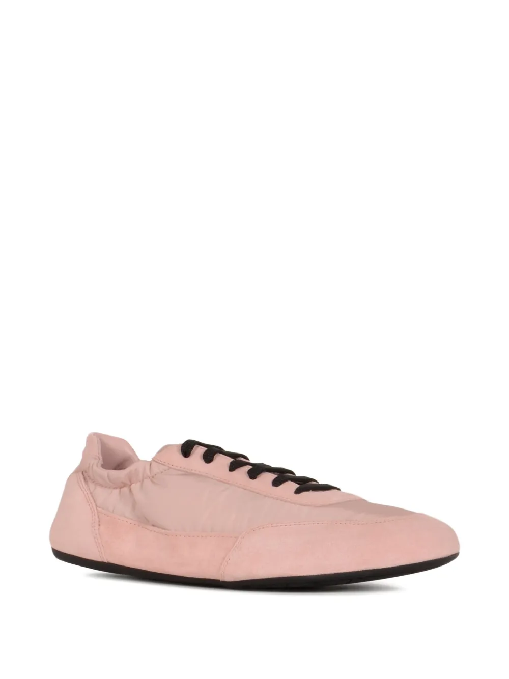 Prada Collapse suède sneakers Roze