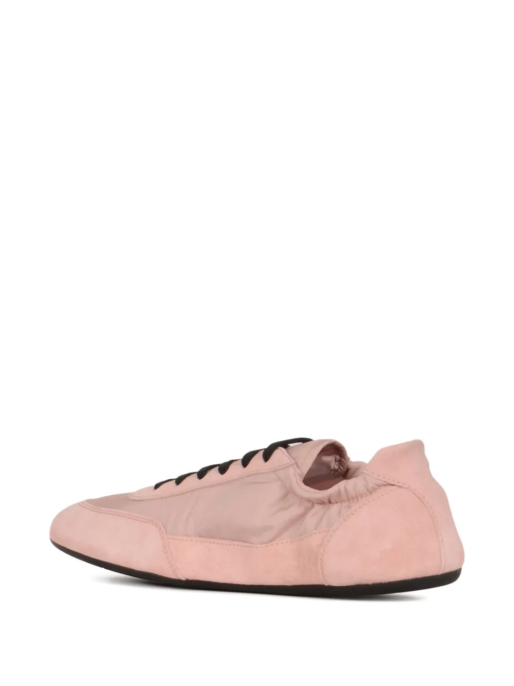 Prada Collapse suède sneakers Roze