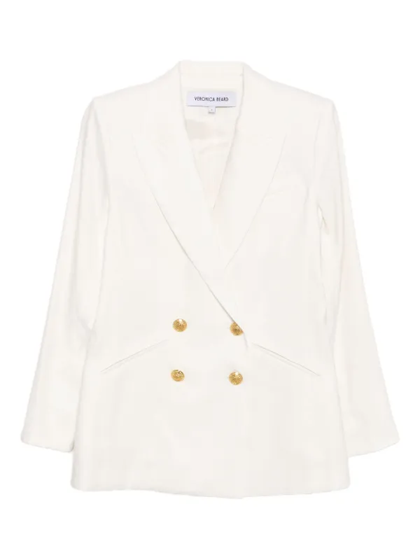 Veronica Beard Dale Dickey Jacket in White