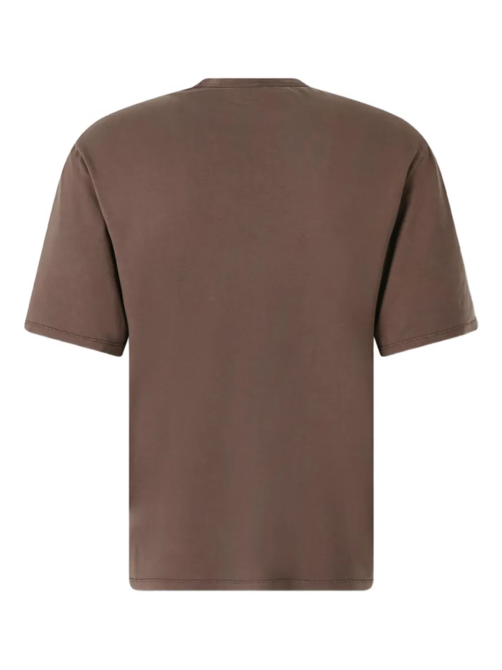 Officine Generale T-shirt met zak Bruin