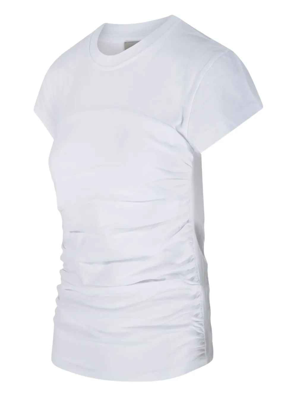  Marant étoile Gathered Short-sleeve T-shirt - White 
