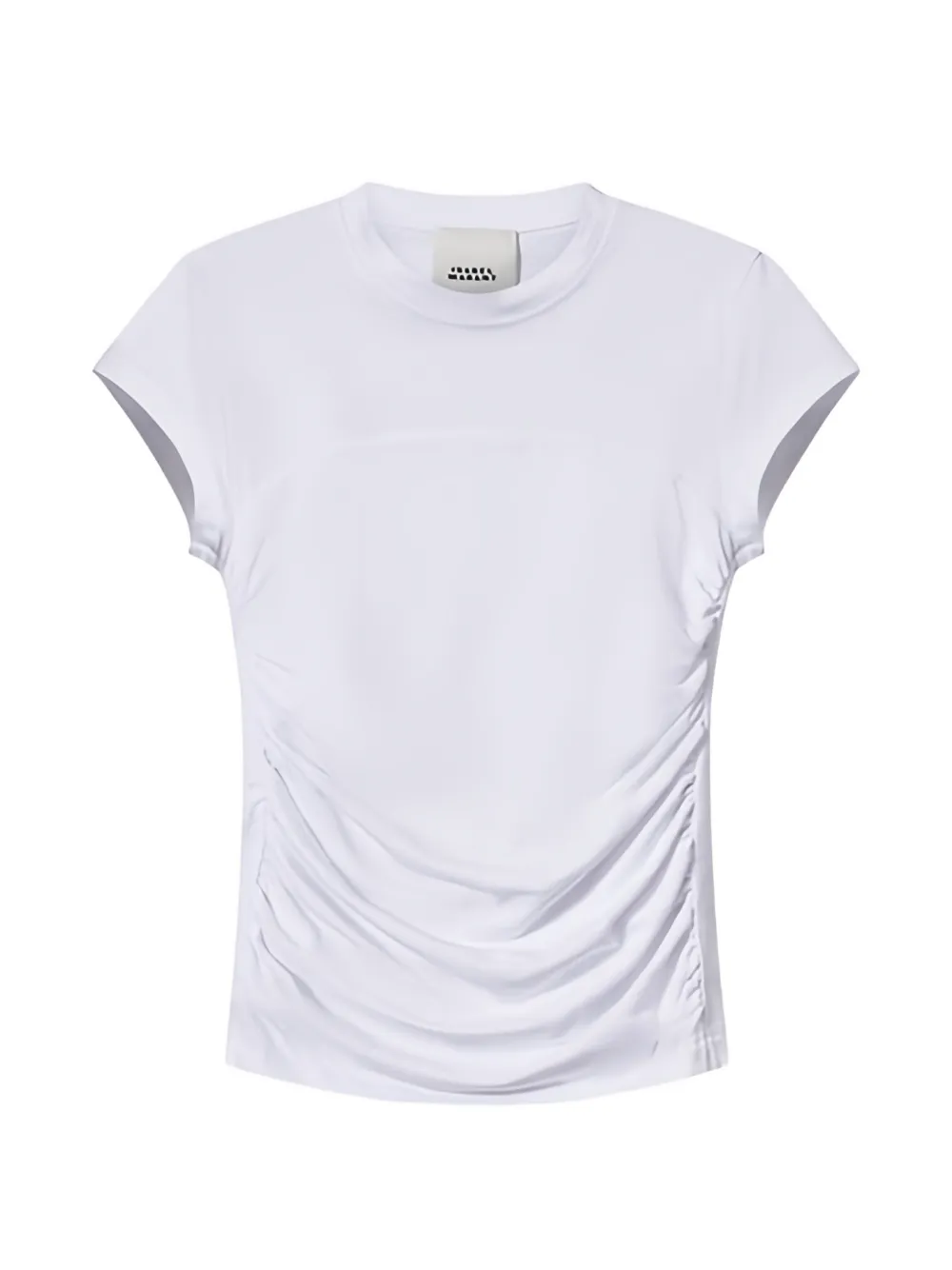 ISABEL MARANT T-shirt met gesmockte mouwen Wit