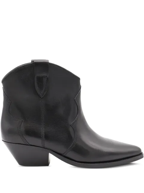 ISABEL MARANT leather cowboy boots