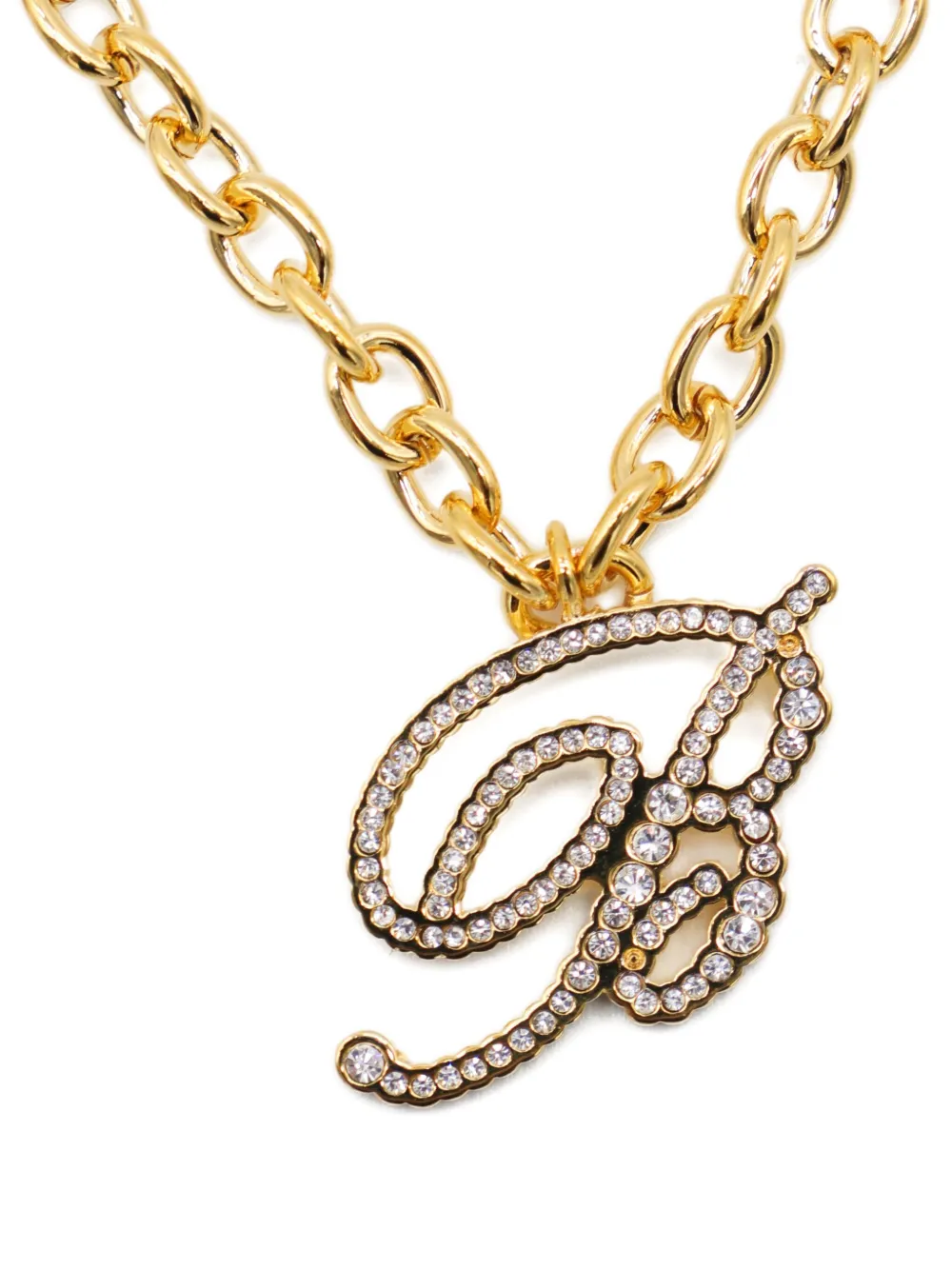 Blumarine chain-link butterfly-charm necklace | Image 2