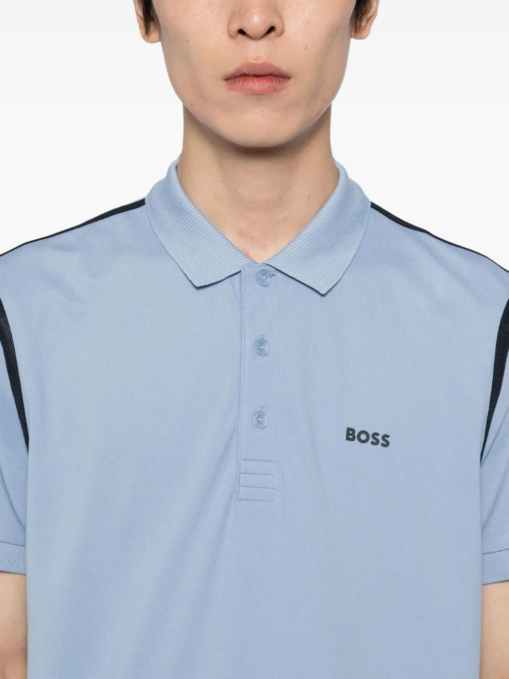BOSS Paddy poloshirt Blauw