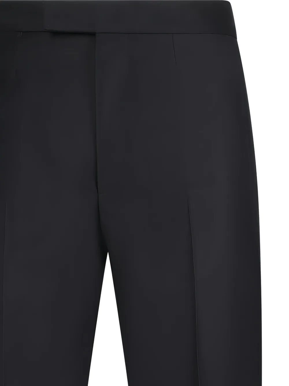 Zegna Broek met verborgen sluiting Zwart