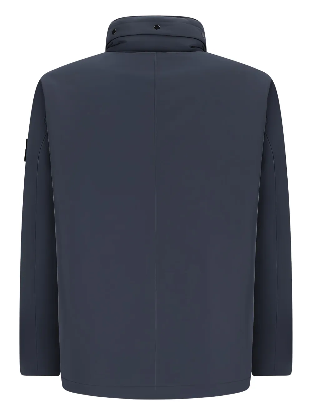 Stone Island Veldjack met Compass-logopatch Blauw