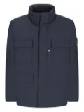 Stone Island compass-badge field jacket - Blue
