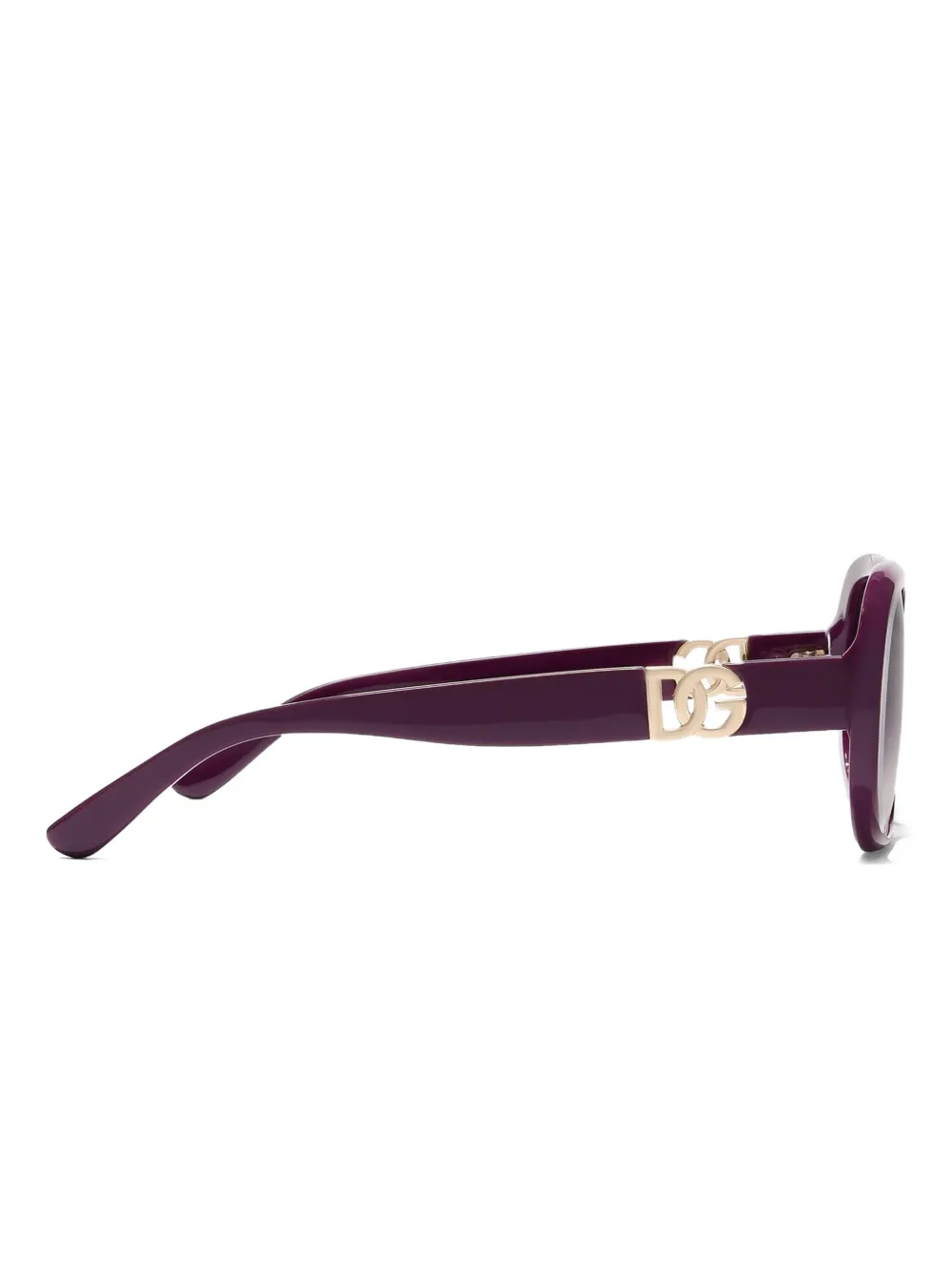 Dolce & Gabbana Eyewear oval-frame sunglasses Paars