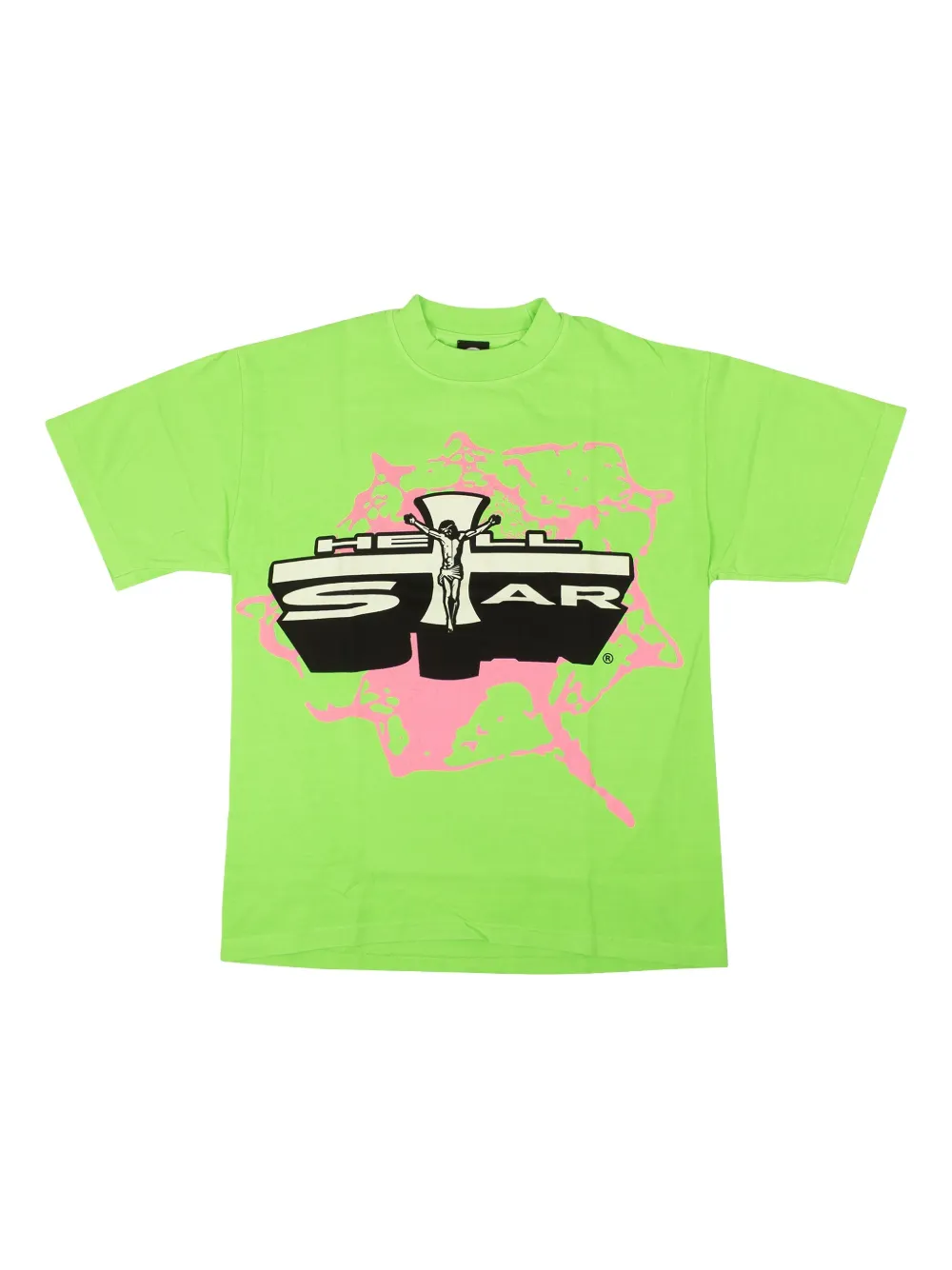 HELLSTAR graphic-print T-shirt Groen