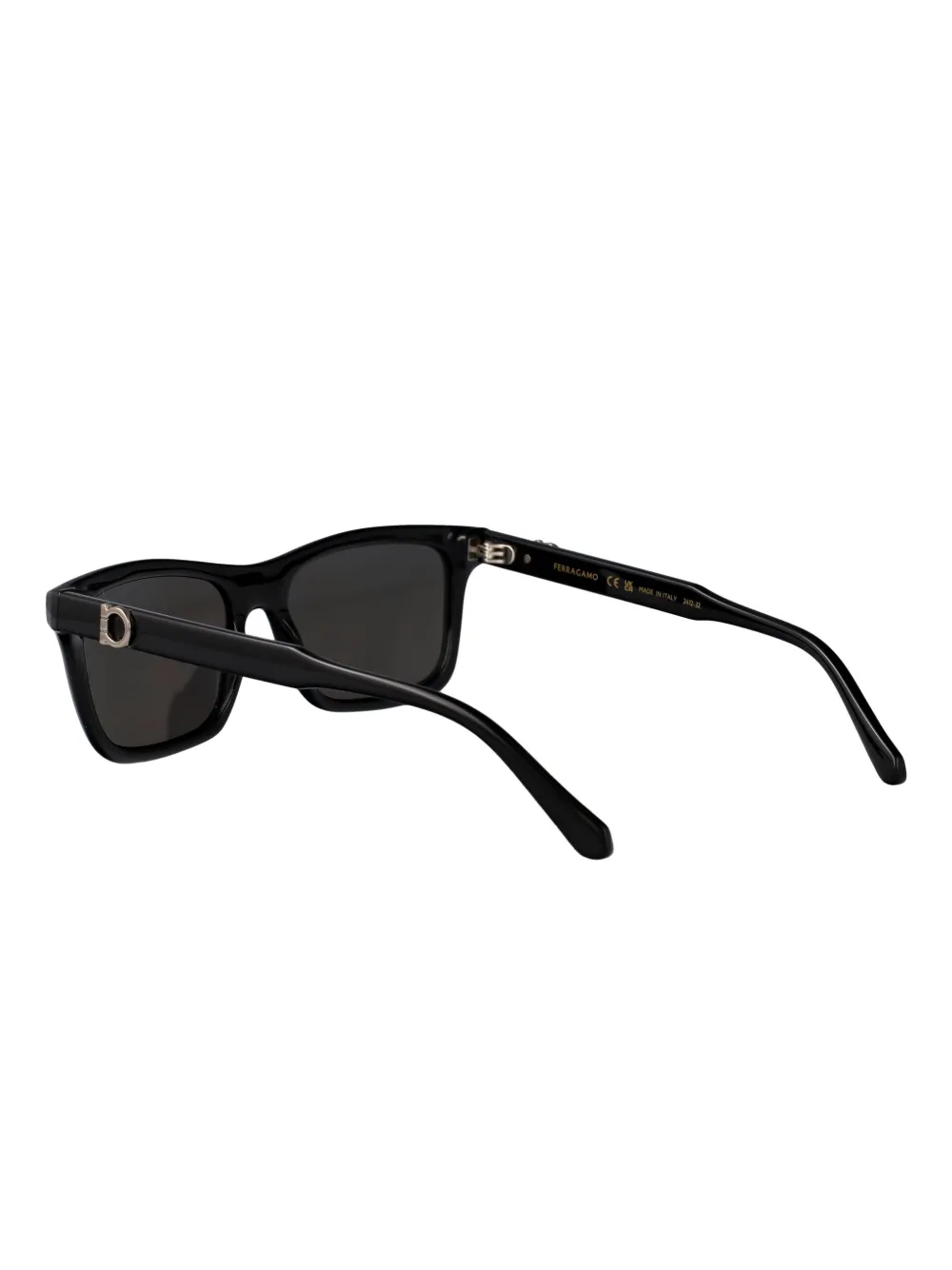 Ferragamo Eyewear rectangle-frame sunglasses Zwart