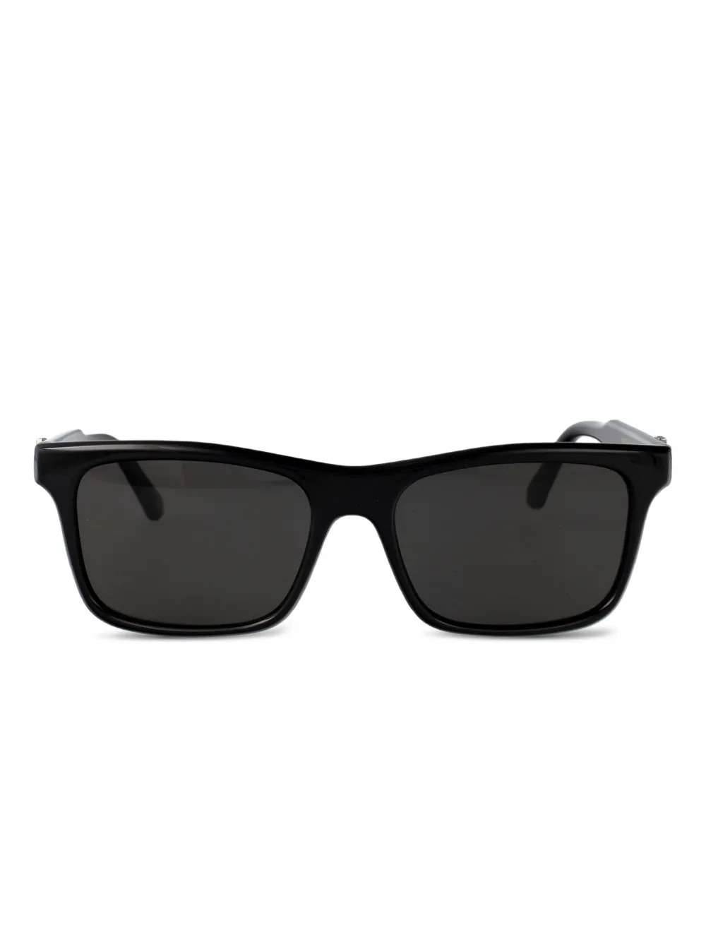 Ferragamo Eyewear Zonnebril met rechthoekig montuur Zwart