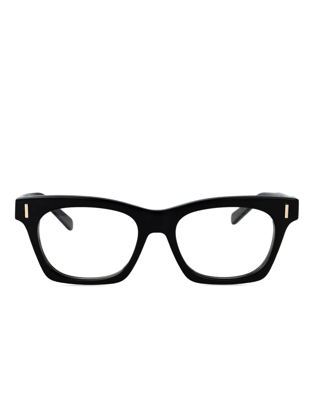 Ferragamo Eyewear スクエア眼鏡フレーム - ブラック Ferragamo Eyewear スクエア眼鏡フレーム - ブラック