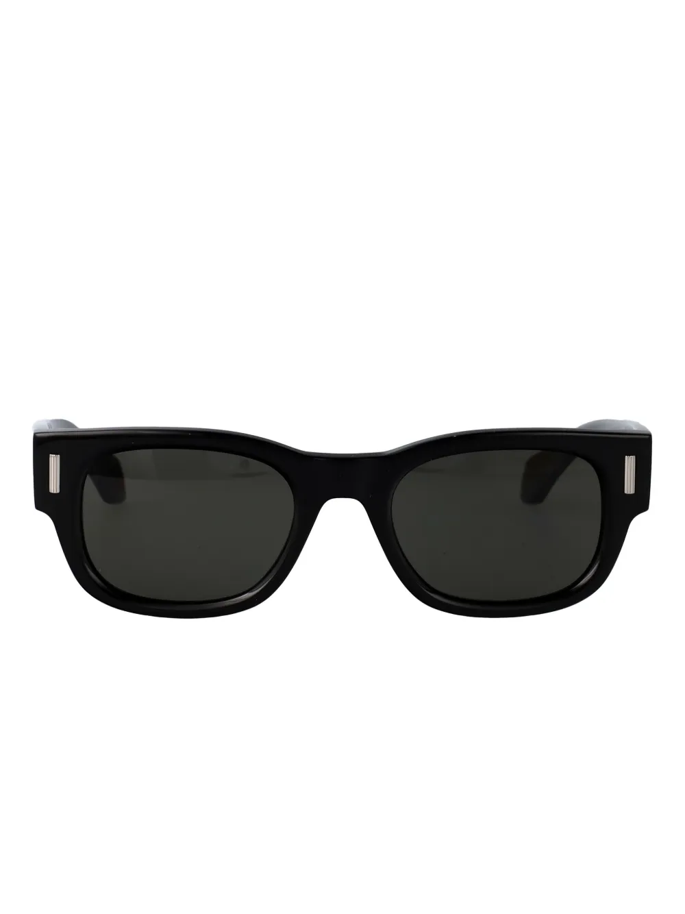 Ferragamo Eyewear Zonnebril met rechthoekig montuur Zwart