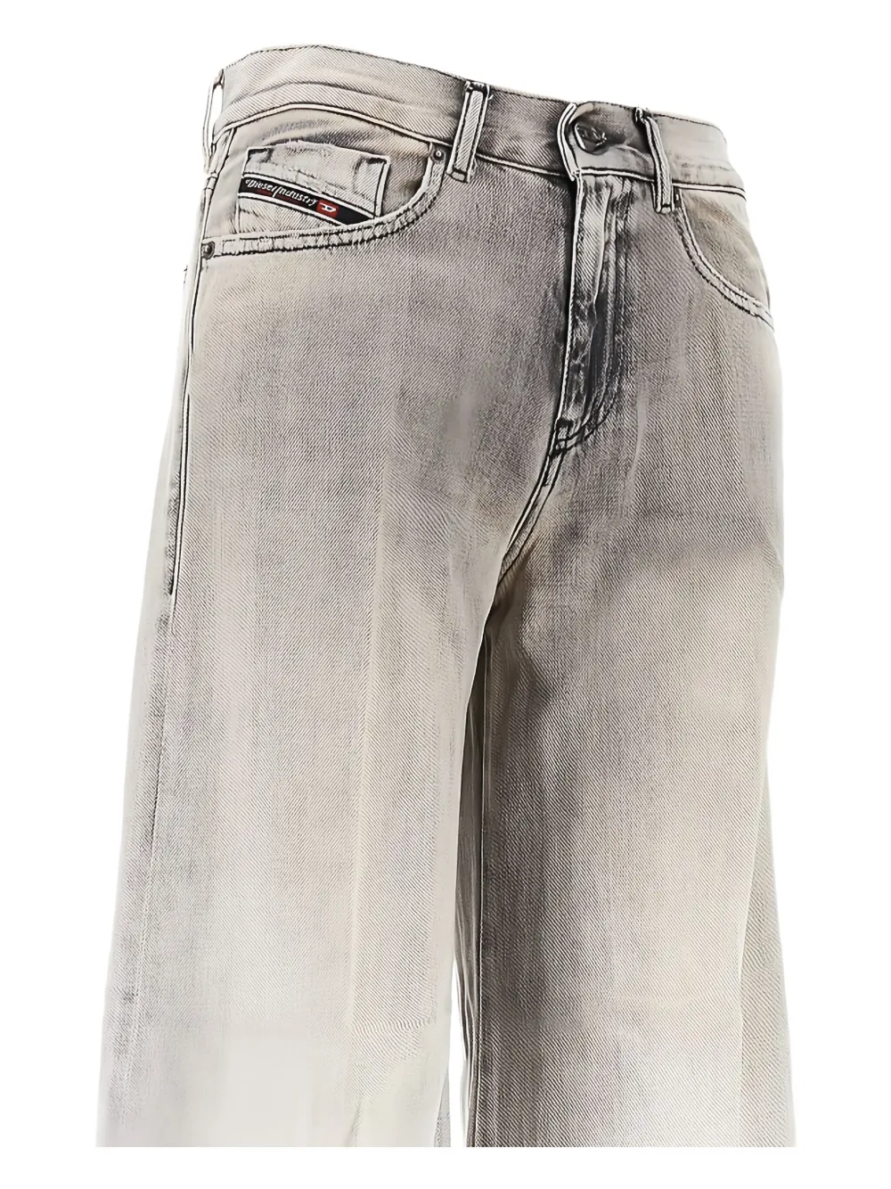 Diesel 1978 D-Akemi flared jeans Grijs