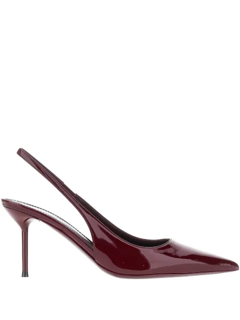 Paris Texas 70MM Lidia slingback pointed-toe pumps