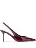 Paris Texas 70MM Lidia slingback pointed-toe pumps - Red