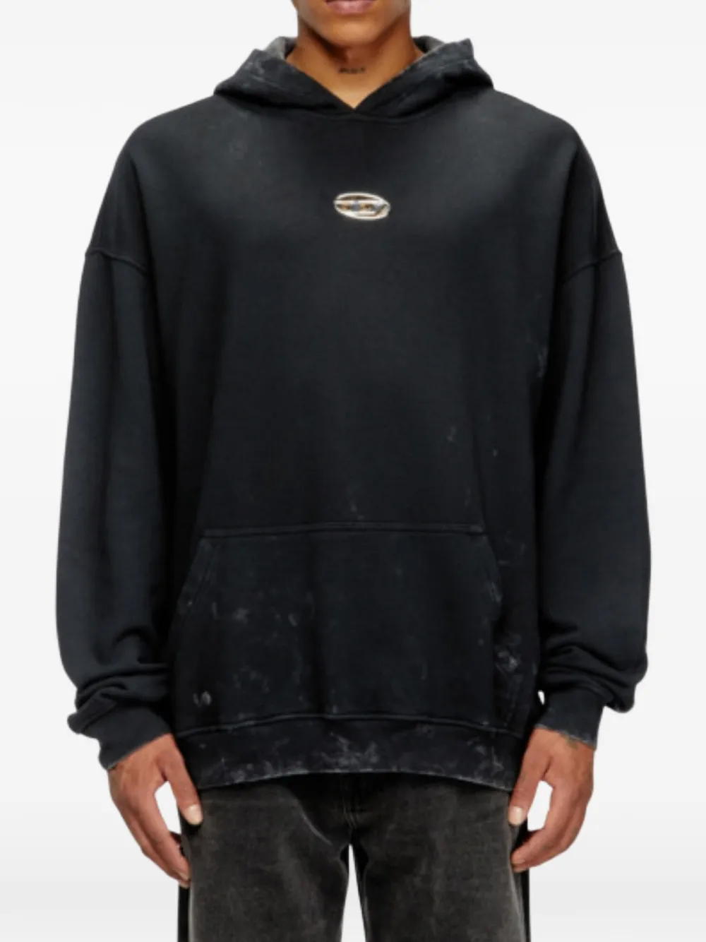 Diesel S-Boxt-Hood-T10 hoodie Zwart