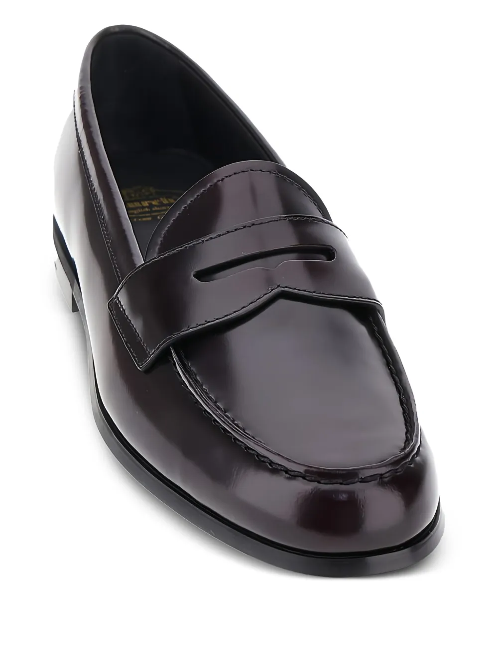 Church's penny leather loafers Red