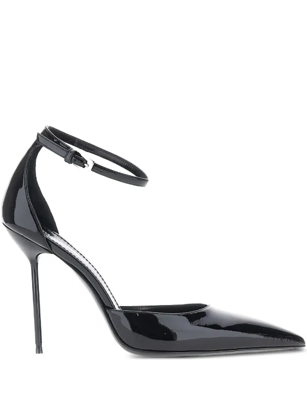 シューズ・サンダルその他 PARIS TEXAS Lidia patent leather pumps BLACK Lidia patent leather slingback pumps in black - Paris Texas
