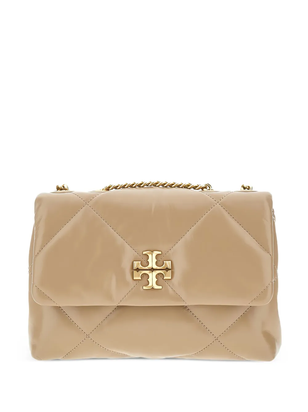 Tory Burch quilted chain shoulder bag - ニュートラル Tory Burch quilted chain shoulder bag - ニュートラル