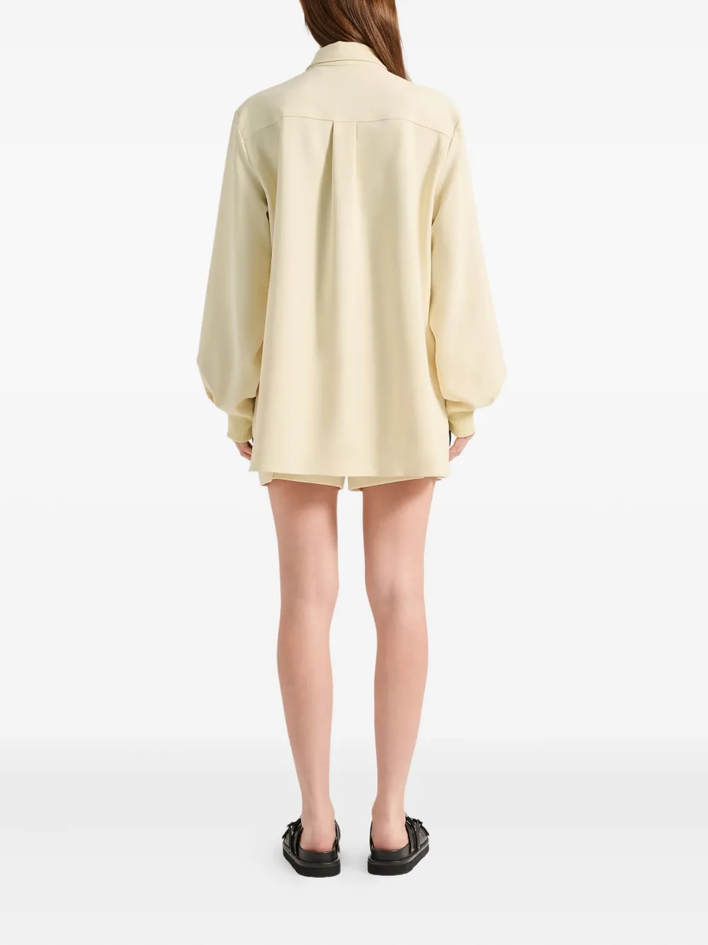 Fusalp Georgie zip-pocket shirt Geel