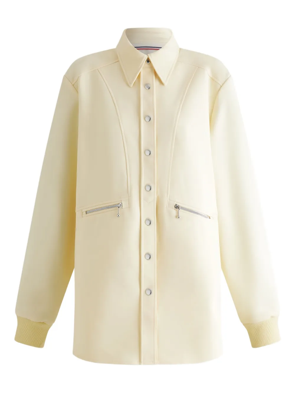 Fusalp Georgie zip-pocket shirt - イエロー Fusalp Georgie zip-pocket shirt - イエロー