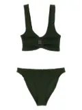 Hunza G Coverage Juno twist-detail bikini - Green