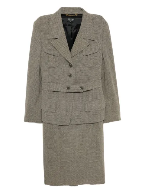 Gucci Pre-Owned traje de falda 1990-2000