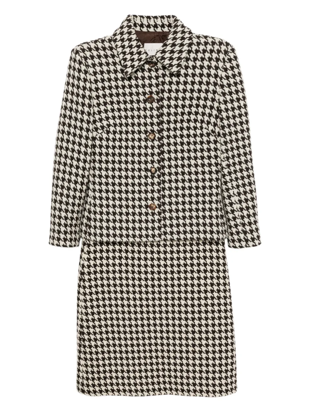 1990-2000s setup suit jacket skirt