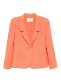 CHANEL Pre-Owned 1990-2000s Double Breasted Jacket - Orange