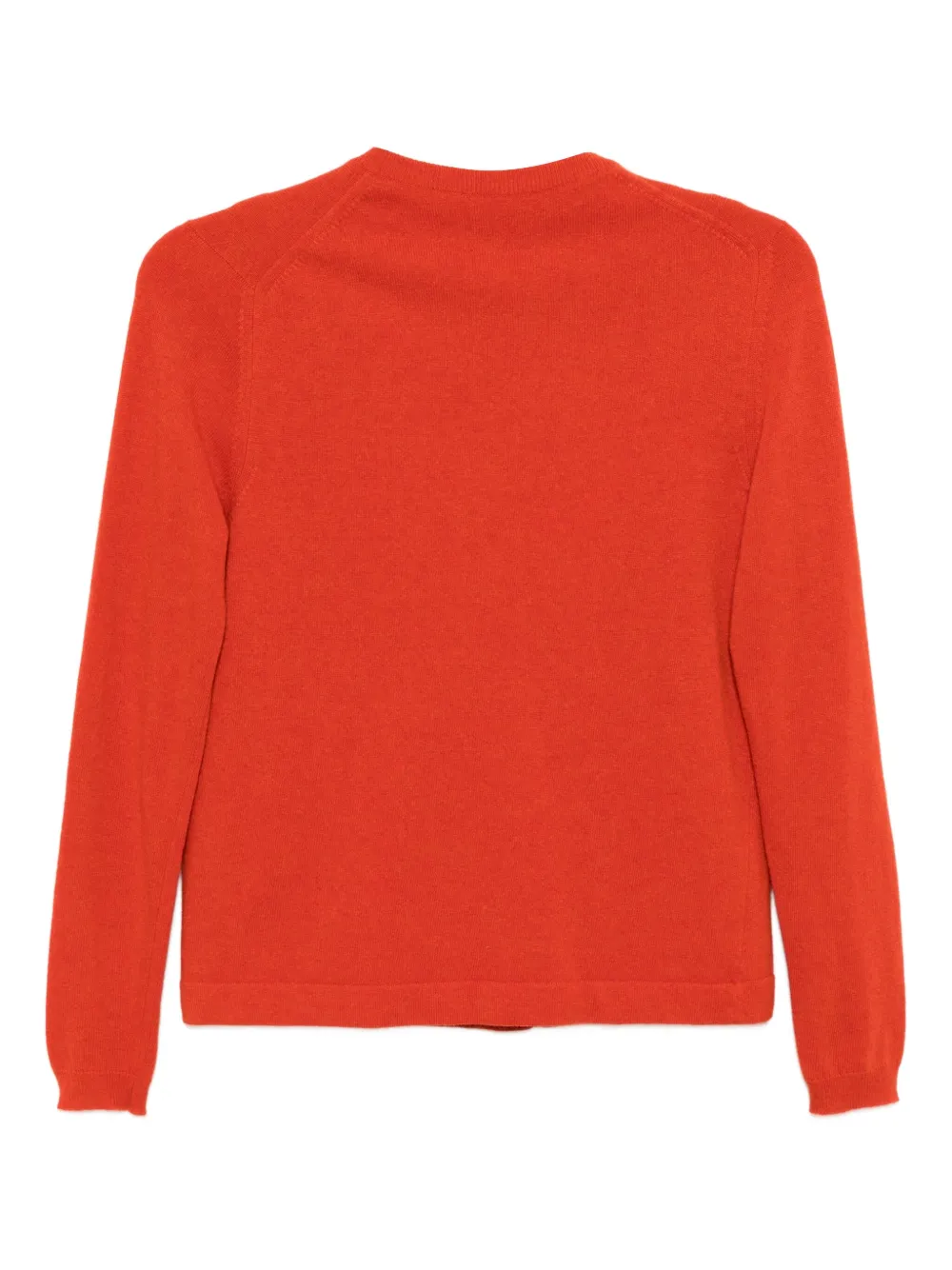 Pre-owned Hermes 1990-2000s Cardigan Sleeveless Top Ensemble In Orange