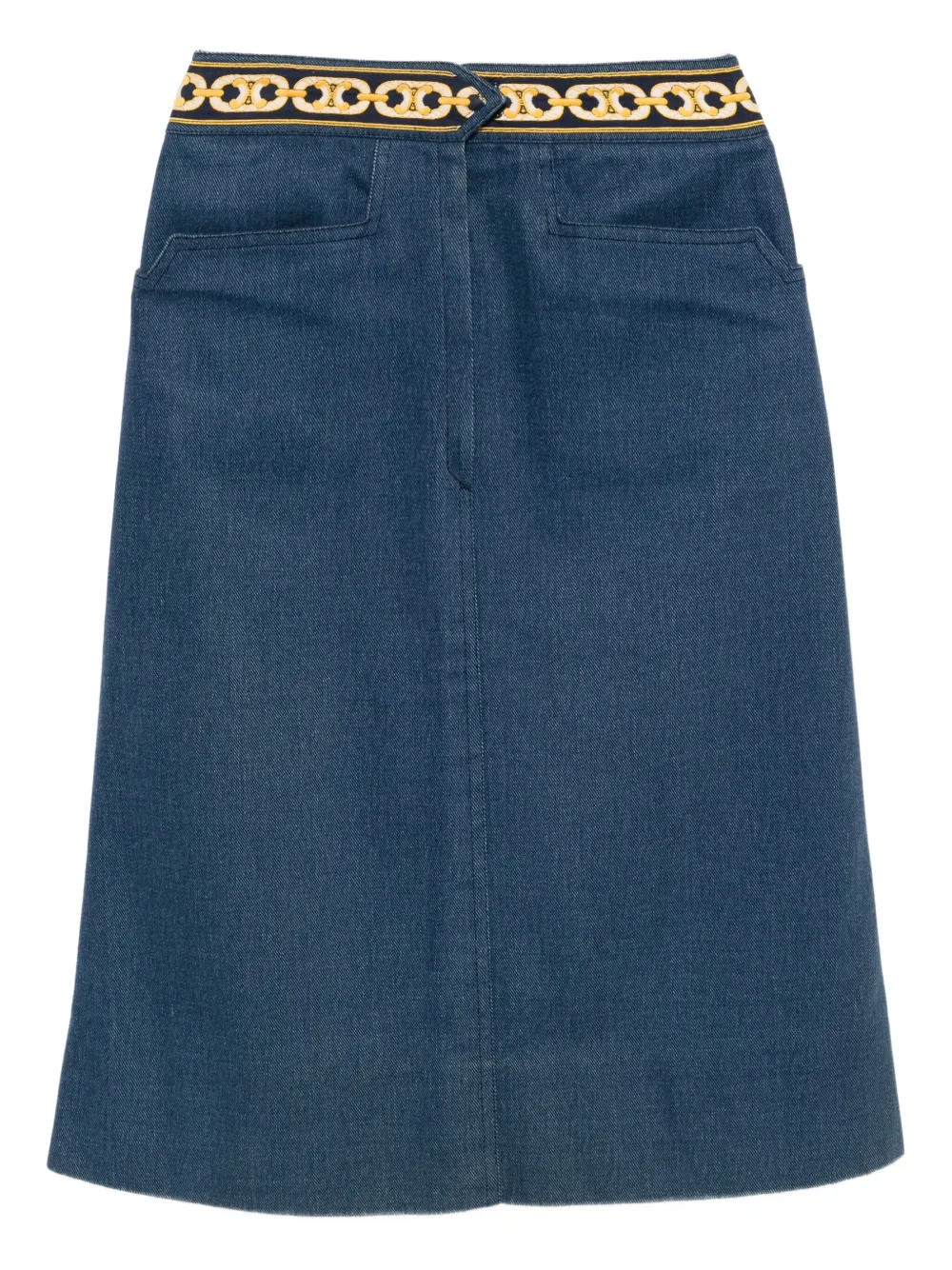 1990-2000s denim skirt