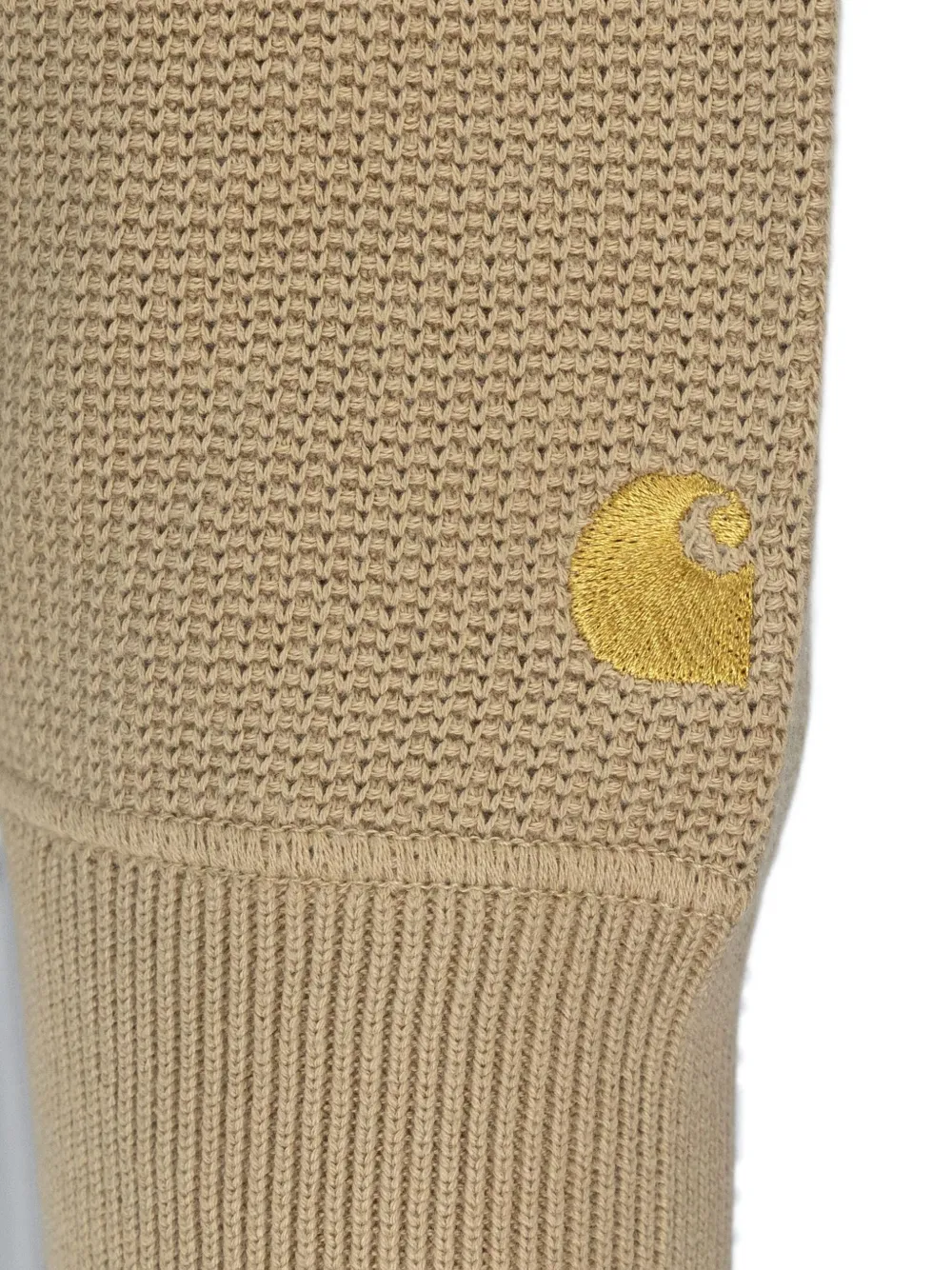 Carhartt WIP Chase wafelgebreide trui met raglan mouwen Bruin