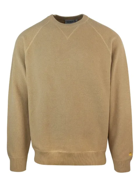 Carhartt WIP Chase raglan-sleeve waffle-knit sweater