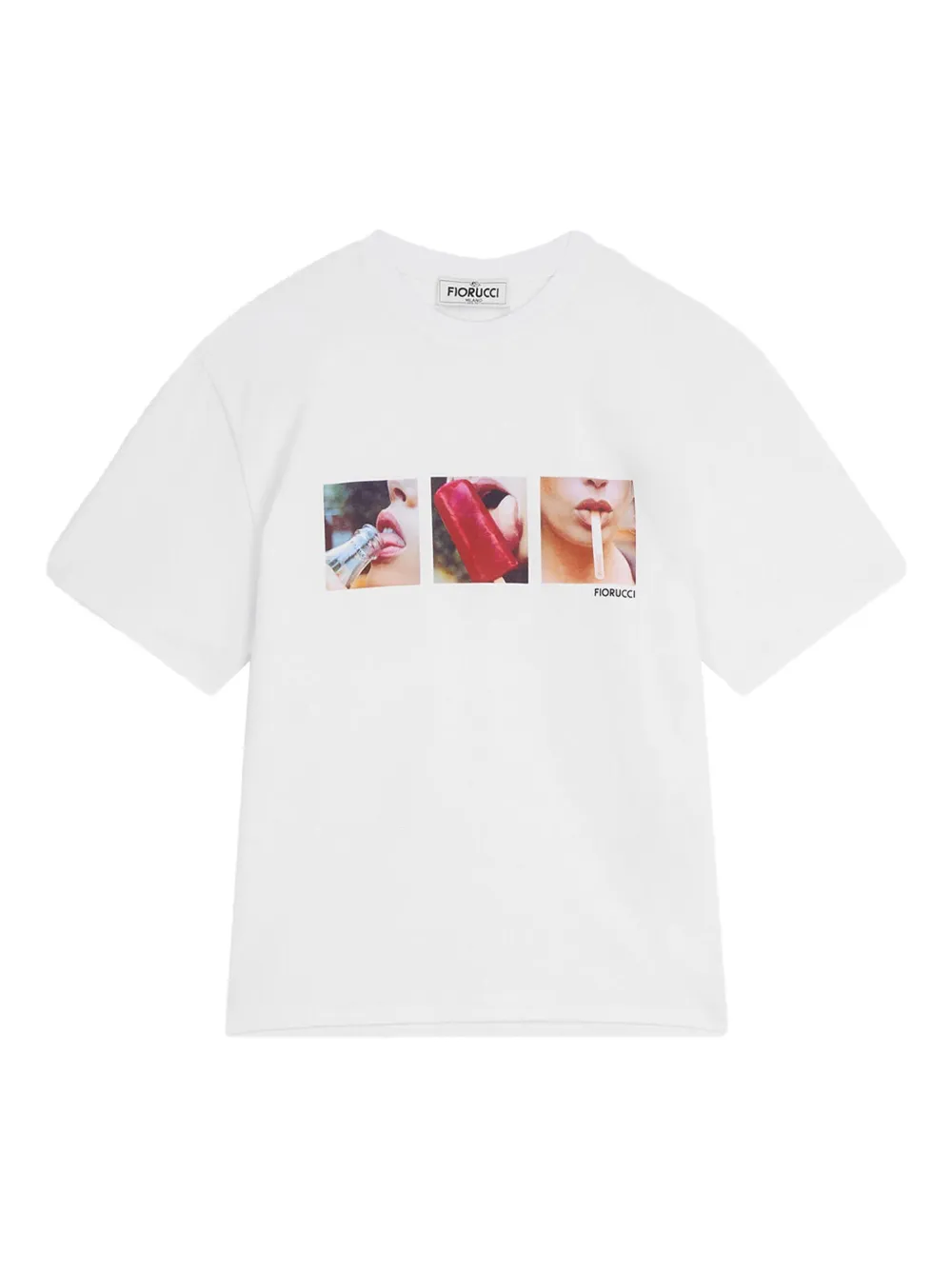Fiorucci photograph-print T-shirt | White | Image 1