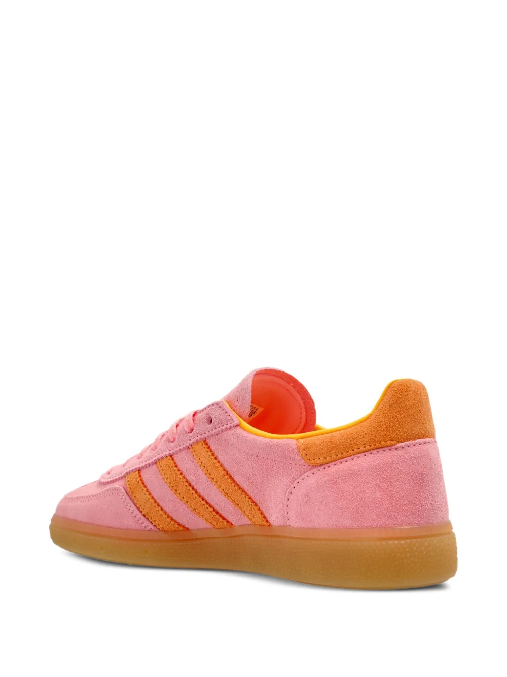 adidas Originals Handball Spezial suede three-stripe sneakers Pink