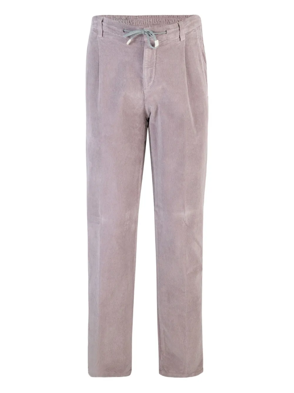 Eleventy corduroy drawstring trousers | Purple | Image 1